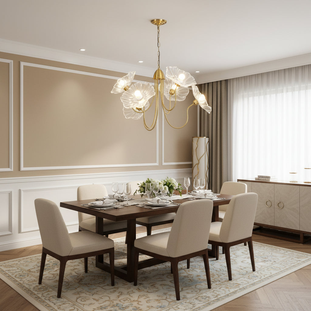Calia Glass Chandelier 3