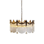 Elias Chandeliers Luxurious Glass Farmhouse 1
