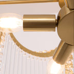 Elias Chandeliers Luxurious Glass Farmhouse 7