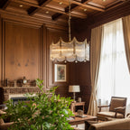 Elias Chandeliers Luxurious Glass Farmhouse 8