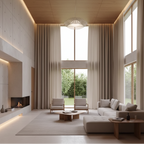 White domed pendant chandelier with open lattice shade and soft glowing light