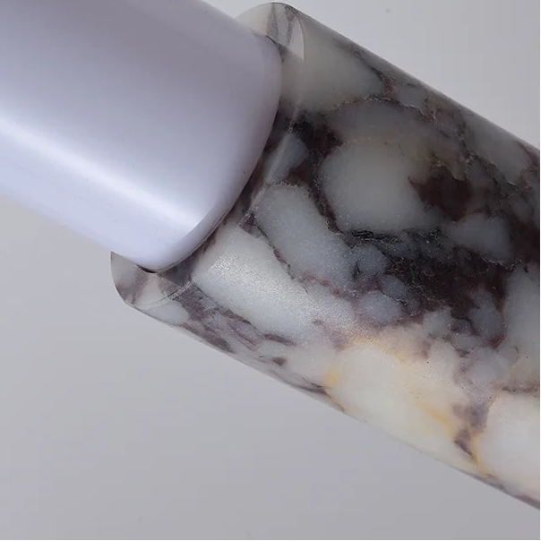 Premium Natural Marble Pendant Light Luxury Italian Style Hanging Lamp for Home Bedroom Living Room Decoration LED Chandelier 5