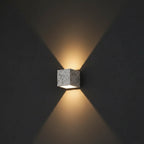 Elin Square Wall Light Black Celuxius