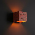 Elin Square Wall Light Black Celuxius