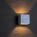 Elin Square Wall Light Black Celuxius