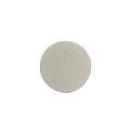 Round concrete wall light, speckled light-gray disc