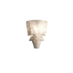 Natural Alabaster Wall Sconces Marble Wall Lamp Bathroom Vanity Light Fixtures  White Stone Wall Mount Lamp for Bedroom 4