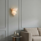 Natural Alabaster Wall Sconces Marble Wall Lamp Bathroom Vanity Light Fixtures  White Stone Wall Mount Lamp for Bedroom 1