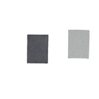 Concrete cube wall light, dark and light speckled square shade blocks